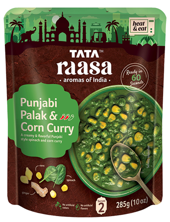 Punjabi Palak & Corn Curry
